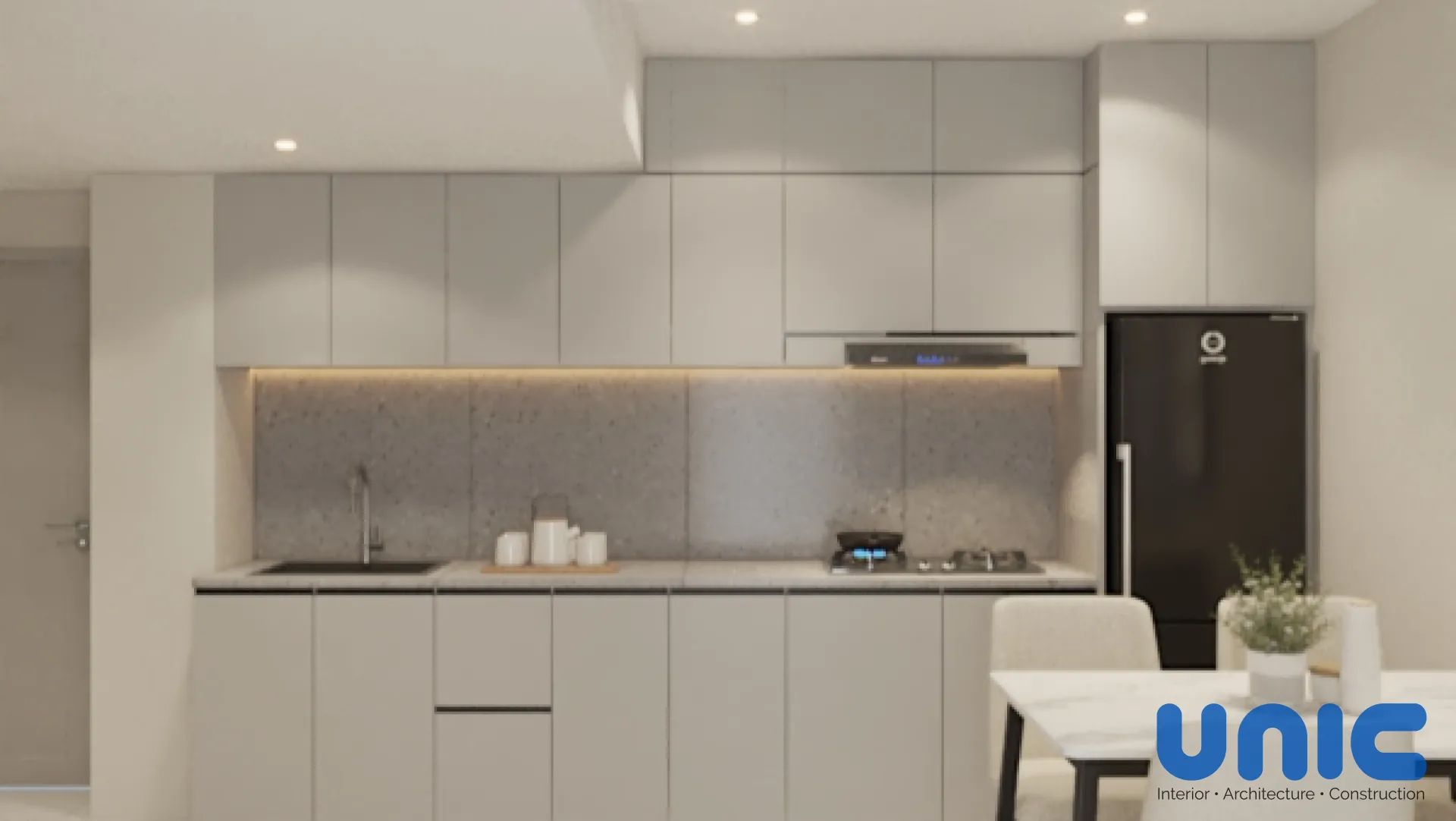 Interior Apartemen Waterplace Surabaya: Renovasi Cerdas 1 BR Kembali ke 2 BR